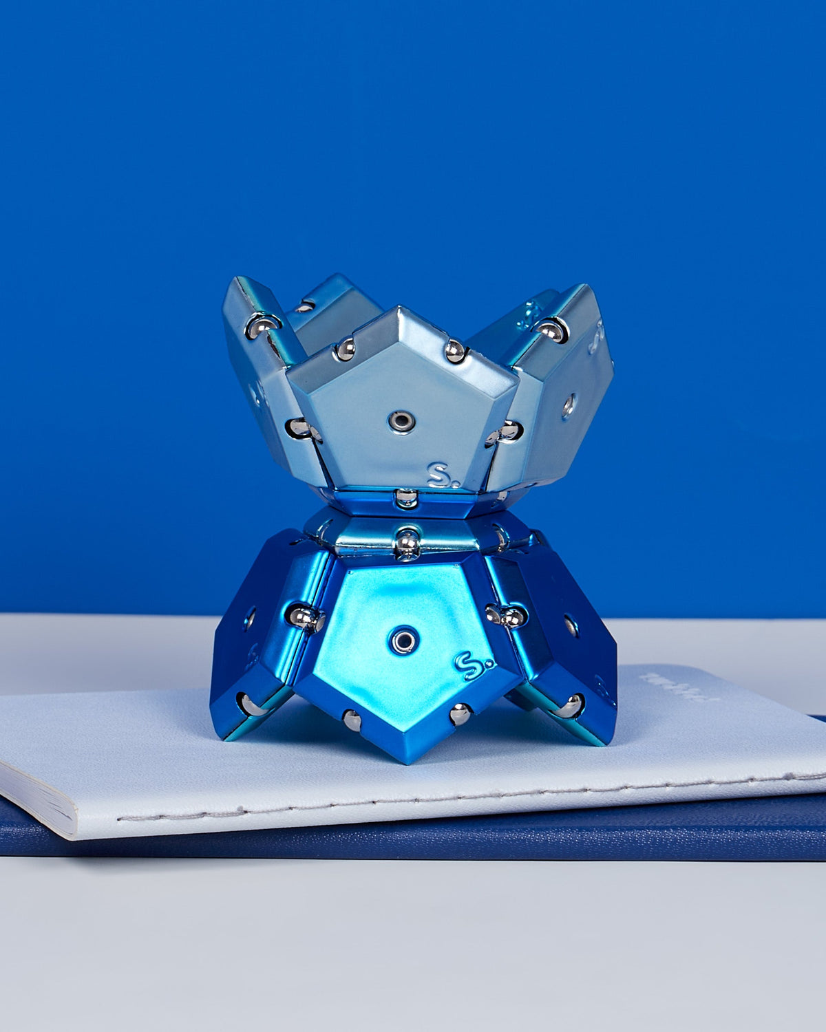 Premium Chrome Geode Sphere